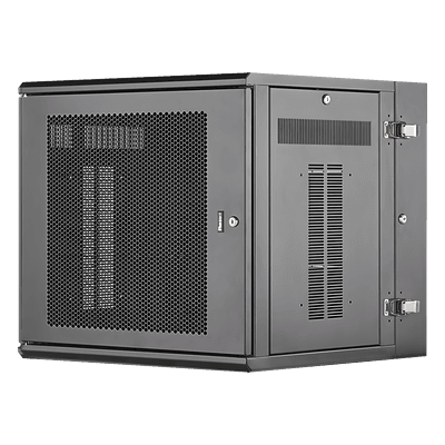 Gabinete de Montaje en Pared / 19in / 12 UR / 635mm (2.08ft) Profundidad / Puerta Ventilada / 250 lb Capacidad PZWMC12P PANDUIT
