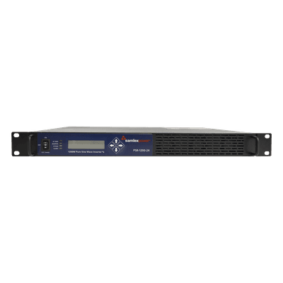 Inversor de Onda Pura / Montaje Rack 1U / 1200W / 24 Vcc a 100-120 VCA / 50/60 Hz / 18.9 x 15.2 x 1.7 in PSR-1200-24 SAMLEX