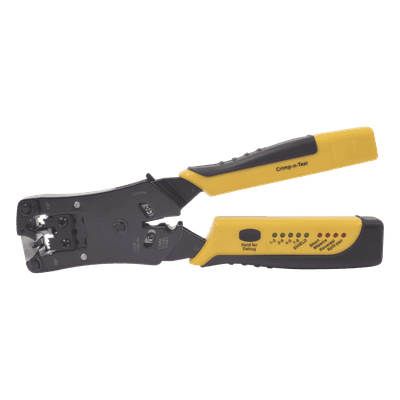 Pinza Pelacables/ Probador UTP-STP/ Cat 3-5-6/ RJ45-RJ11-RJ22/ 0.38 x 0.95 pies EP376C EPCOM POWERLINE