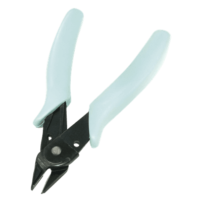 Pinza de Corte Micro / 5" (125 mm) / Corte al Ras 10 mm / Acero al Carbono / Mango PVC Ergonómico / Uso Electrónico EP25P EPCOM POWERLINE