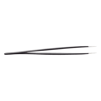 Pinzas Antiestáticas / Acero Inoxidable / Mango Esbelto / Punta Afilada / 14 cm (5.5 in) / 14 g / SMD y Semiconductores EPTP4 EPCOM POWERLINE