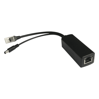 Divisor PoE Pasivo / 48-55 Vcc a 12 Vcc / 2 A / 10/100 Mbps / Alcance 120 m (393.7 ft) / Aislado / IEEE 802.3af TTPL100 EPCOM POWERLINE