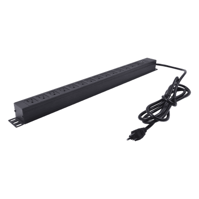 PDU Vertical / 14 Tomas NEMA 5-15R / 125 V Monofásico / Montaje en Rack 650 mm (25.6 in) / Cable 1.90 m (6.2 ft) LP-PDU-14C-125V LINKEDPRO BY EPCOM