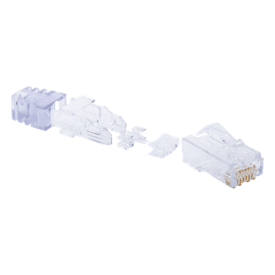 Plug RJ45 / Cat6 / 8P8C / 23-24 AWG / 50μin Oro / 2500 Ciclos / -10 a 60°C / 100 Piezas SP688-C PANDUIT