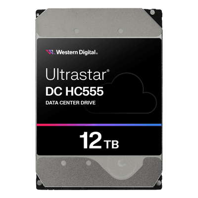Disco Duro Enterprise / 12 TB / SATA III 6 Gb/s / 256 MB Cache / HelioSeal / 550 TB/año / 24x7x365 HUH721212ALE604 Western Digital (WD)