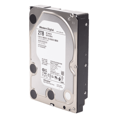 Disco Duro Enterprise 2 TB / Wester Digital (WD) / Serie Ultrastar / Recomendado para Data Center y NVRs de Alta Capacidad / Alto Performace HUS722T2TALA604 Western Digital (WD)