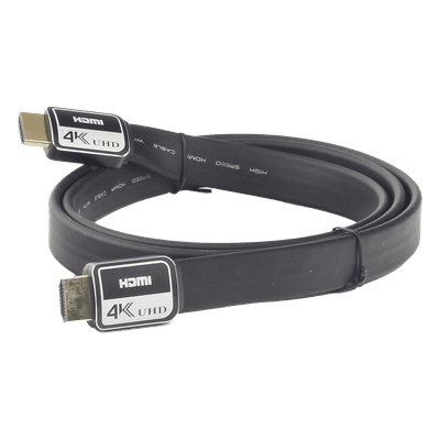 Cable HDMI Versión 2.0 Plano de 1 Metro (3.28 Pies) Optimizado para Resolución 4K Ultra HD PHDMI1M EPCOM POWERLINE