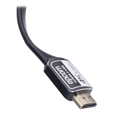 Cable HDMI Plano / 4K Ultra HD / 1.8 m (5.90 ft) / Conectores Oro 24K / Audio Dolby TrueHD / 120Hz-480Hz PHDMI1.8M EPCOM POWERLINE