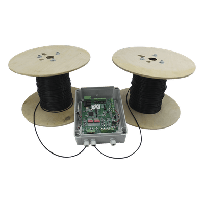 MICALERT Cable Sensor para Paredes, Rejas Rigidas o barandales / 2 zonas de 305 metros / 610 Metros de Protección Total MIC-2Z-1000 RBTEC