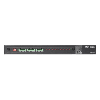 Detector de Señales de Tráfico / 16 Canales AC / 6 Puertos RS485 / Salida DC 5V / Detección 140-270 VAC / Rango -30℃ a +70℃ TLD-2016-6 HIKVISION