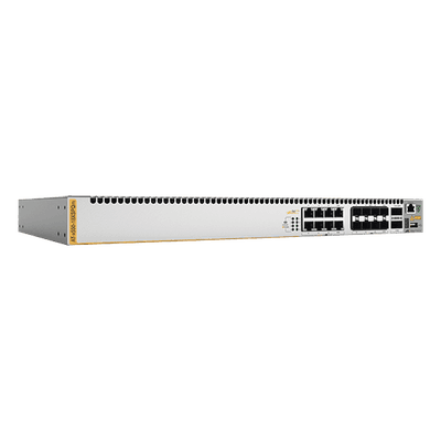 Switch Stackeable Capa 3 / 8 puertos 10G BaseT PoE+ / 8 puertos SFP+ / 2 puertos 40G QSFP / 240W PoE+ / 357.1 Mpps AT-X550-18XSPQM-10 ALLIED TELESIS