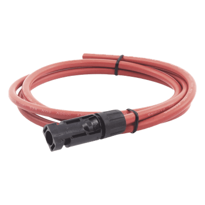 Cable Fotovoltaico / 1.5 m (4.9 ft) / Calibre 10 AWG / Terminal MC4-M / Rojo CBL-MC4-1.5R EPCOM POWERLINE