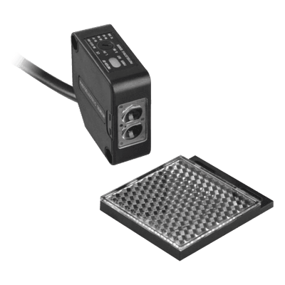 Detector Fotoeléctrico / Alcance Ajustable 0-7 m (0-23 ft) / Salida Relevador 24 VCC @ 3A / IP65 / LED de Alineación / 12-24 VCC XBS-RR7 ACCESSPRO