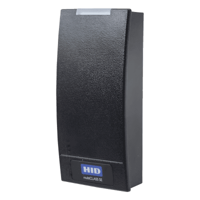 Lector de Acceso Multiformato / iCLASS SEOS / MIFARE Classic DESFire / NFC Móvil / Wiegand / 5-16 VDC / 4.8 x 10.3 x 2.3 cm R10S HID