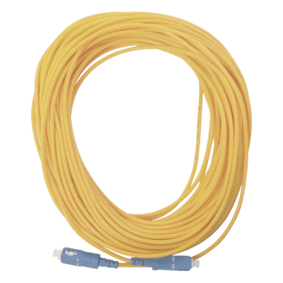 Jumper de Fibra Óptica Simplex, Monomodo, con Conectores SC/UPC-SC/UPC, de 20 Metros OFC-SC/PC-SC/PC-S-30-20 FIBERHOME