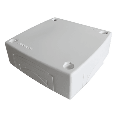 Caja de derivación / Tipo XT / ABS V0 y aluminio inyectado / -20°C a +180°C / Blanco / 0.226 kg/m DX18745 THORSMAN