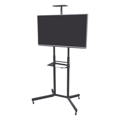Soporte de Pantalla con Ruedas / Compatible con Monitores dee 32 "a 65" / Base para Colocar Accesorios Adicionales / Vesa 600 x 400 EPB016EC EPCOM