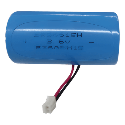 Batería de Cloruro de Tionilo de Litio / 3.6V / 19Ah / -55°C a 85°C / 0.26 ft x 0.03 ft