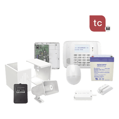 Kit VISTA-48LA / comunicador IP 7847i / sensor de movimiento + 2 contactos magnéticos + sirena 30W / 1 año Total Connect ALRNTCP-IP VISTA48ECO-IP HONEYWELL HOME RESIDEO