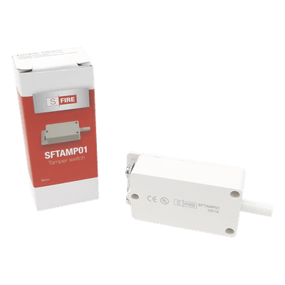 Switch de Tamper NC / Contactos de Plata / 12 VDC / UL y CE / 18-24 AWG SFTAMP01 SFIRE
