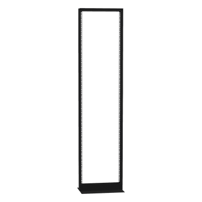 Rack 2 Postes / 45 UR / 19" EIA-310D / Carga 460 kg / Base L Anclaje a Piso / Acero Calibre 11 y 14 EI-RL-5545-DR LINKEDPRO BY EPCOM