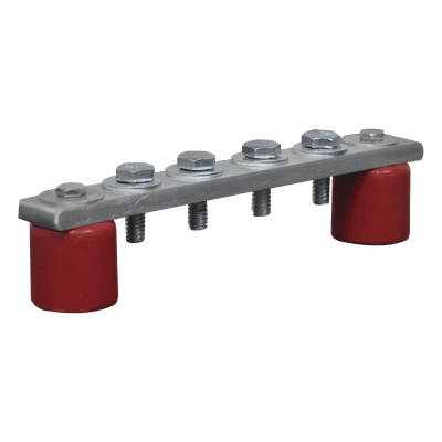 Barra de unión de aluminio / 369A / 15 cm x 2.5 cm / TIA/EIA BICSI TG-BPS-7515-AL TOTAL GROUND