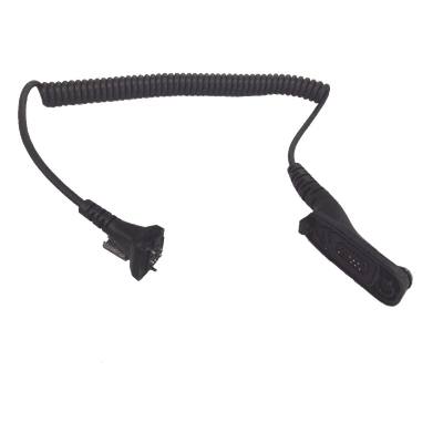 Cable adaptador de audio / Bodycam a radio Motorola APX7000 / Compatible XMRX2 y XMRX5 / Conectores revestidos de goma