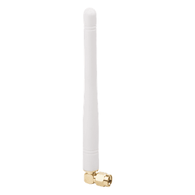 Antena Wi-Fi / 3 dBi de Ganancia / Frecuencia 2.4 - 2.5 GHz / Conector Terminal con PIN / Repuesto para Cámaras IP