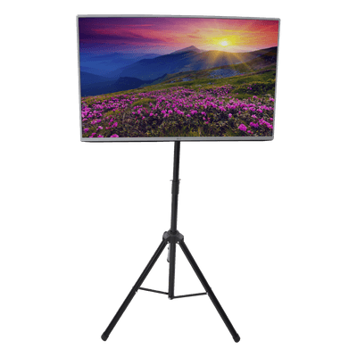 Trípode Portátil con Soporte de piso para Monitores de 32 a 65" / Vesa 600 x 400 / Acero / Montaje de 65 cm a 1 mt EPB036EC EPCOM