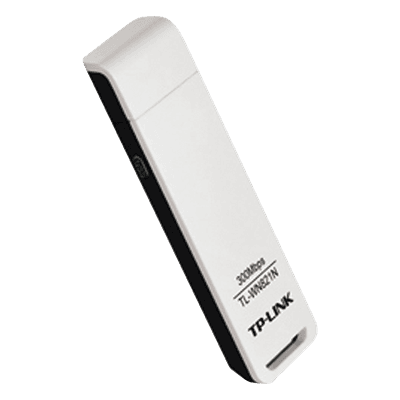 Adaptador USB Wi-Fi / 300 Mbps / 2.4 GHz / MIMO 2x2 / USB 2.0 / WPS TL-WN821N TP-LINK