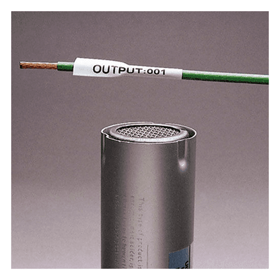 Etiqueta Termorretráctil / 8.6 mm (0.34 in) / 2.4 m (7.87 ft) / Poliolefina / 18-12 AWG / Blanco H100X034H1C PANDUIT