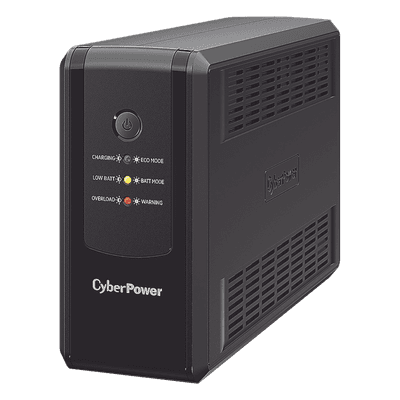 UPS de 1000 VA/500 W, Topología Línea Interactiva, Entrada 120 Vca NEMA 5-15P, y 8 Salidas NEMA 5-15R, Con Regulador de Voltaje (AVR) UT-1000G CYBERPOWER