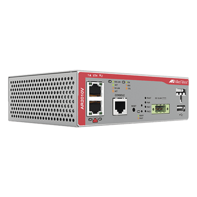 VPN Router / 1x WAN Gigabit / 1x LAN Gigabit / Firewall IDS/IPS / 50 IPsec SSL / 1U Rack AT-AR2010V-10 ALLIED TELESIS