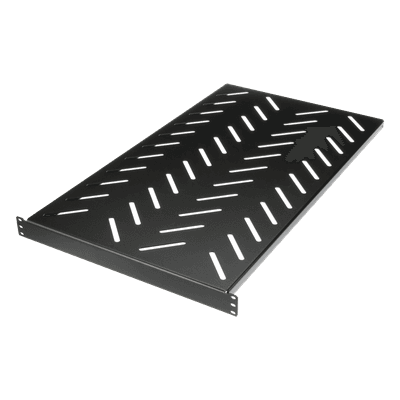 Charola para Rack 19" / 4 Postes / 1 UR / Carga 125 kg / Profundidad 774 mm (30.5 ft) / Acero