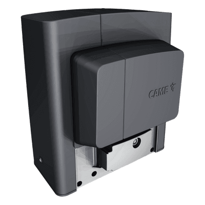 Operador para Puerta Corrediza / Capacidad 1800 kg / Longitud Máxima 20 m (65.6 ft) / Voltaje 230 VAC / Uso Residencial 001-U2813 CAME