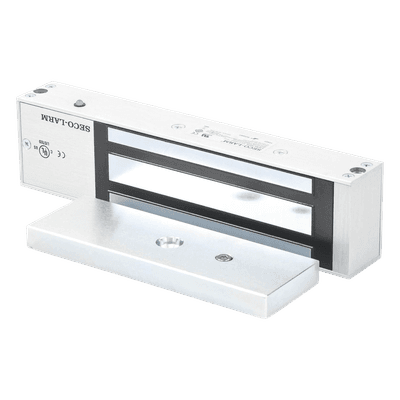Chapa Magnética / 1200 lbs (545 kg) / Sensor de Unión y Posición / LED Bicolor / 12/24 Vdc Seleccionable / UL / Sin Magnetismo Residual E941SA1K2PQ ENFORCER SECOLARM
