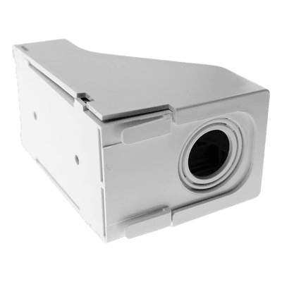 Accesorio para Techo Falso/Entrada / Conexión Tubería 1/2 a 1 In / Compatible Canaletas LD3, LD5, LD10 / Blanco Mate DCEFXIW-X PANDUIT