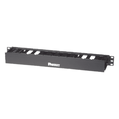 Organizador de Cables Horizontal / 1UR / 19 pulgadas (483 mm) / Solo Frontal / Gestión Coaxial, Fibra y Categoría 5e/6 WMPFSE PANDUIT