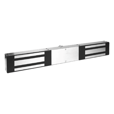 Chapa Magnética Doble / 1200 lbs (544 kg) / Libre de Magnetismo Residual / Sensor BONDSTAT / Intemperie / Acero Inoxidable DM62B SECURITRON-ASSA ABLOY