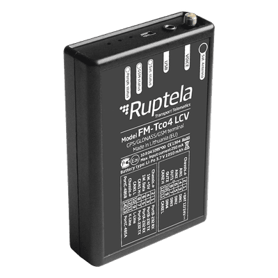 Localizador vehicular 3G con puerto de audio y puertos seriales TCO4HCV3G RUPTELA