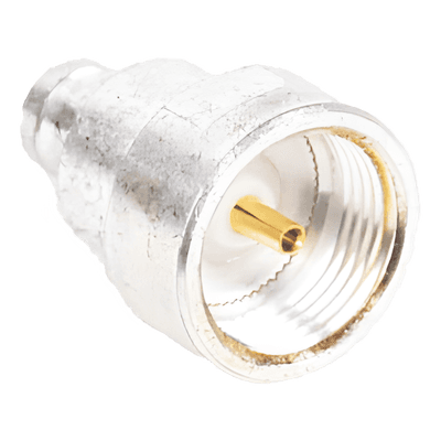 Adaptador Coaxial / Conector SMB Plug (Pin Hembra) / Bronce Plateado / Contactos Bañados en Oro / Dieléctrico de Teflón / Diseño Modular PT-4000-114 RF INDUSTRIES,LTD