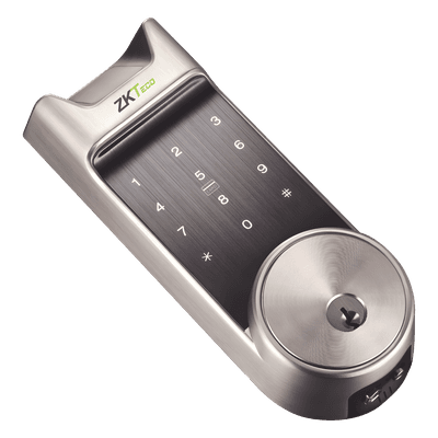 Cerradura autónoma con teclado / Bluetooth 4.0 / Cerrojo americano / Exterior / 100 usuarios / Aleación de zinc AL30B ZKTECO