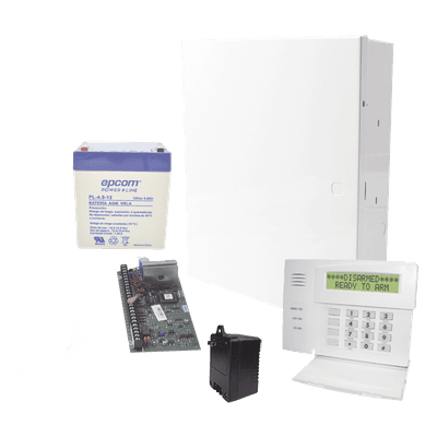 Panel de Alarma Híbrido / 8 Zonas Cableadas Expansible a 48 / Teclado con 4 Zonas Integradas / Monitoreo IP y 4G / 3 Particiones VISTA48/64SPTB HONEYWELL HOME RESIDEO