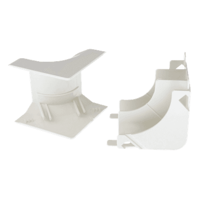Esquinero Interior para Canaleta / PVC Rígido / UL94V-0 / 0 a 50°C / Blanco Mate / Voz, Video, Fibra Óptica T45ICIW PANDUIT