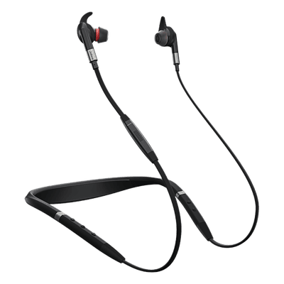 Jabra Evolve 75e inalámbrica con cancelación de ruido activa ANC y luz de ocupado integrada (7099-823-409)