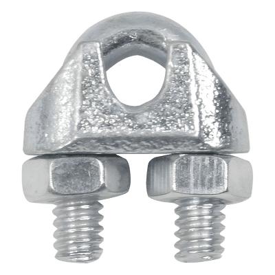 Nudo o perro 1/8" de Hierro Maleable. NUDO-18MS SURTEK