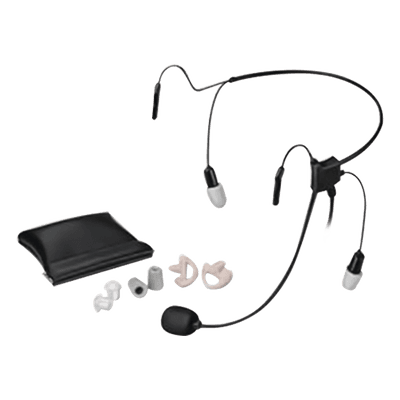 Diadema de comunicación / Cancelación de ruido 29 dB / Diseño MIL-STD-810 / Dual bilateral / Peso <60 g / Compatible Motorola MOTOTRBO V4HS2MG3B OTTO