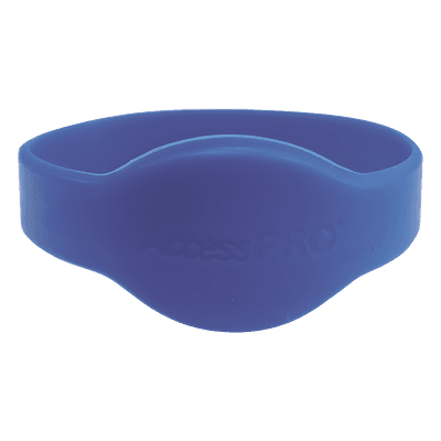 Brazalete de Proximidad / 125 kHz EM / 74 mm Diámetro / 2.43 pies / Wiegand 26 bits / Silicona Resistente al Agua / Azul ACCESSWB74PROX ACCESSPRO