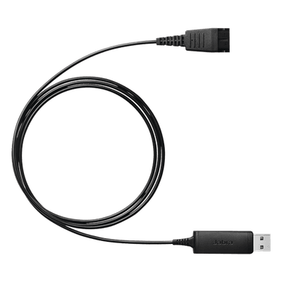 Adaptador USB a QD / Plug and Play / DSP con Filtrado de Ruido / Cumplimiento Normativa Europea 2003/10/EC LINK-230 JABRA