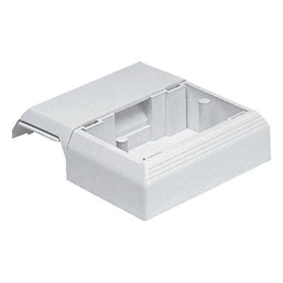 Caja Superficial con Bisagras / PVC Rígido / Grado V-0 UL94 / Instalación a Presión / 0 a 50°C / Para Canaletas T45 T45WCIW PANDUIT
